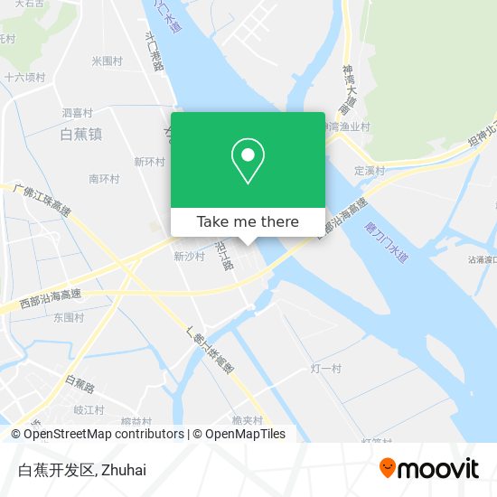 白蕉开发区 map