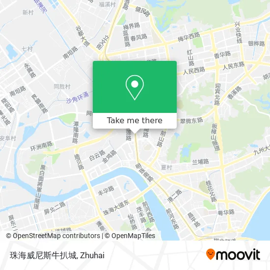 珠海威尼斯牛扒城 map
