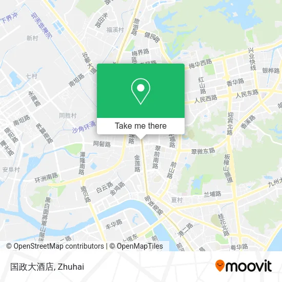 国政大酒店 map
