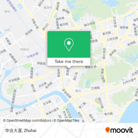 华业大厦 map