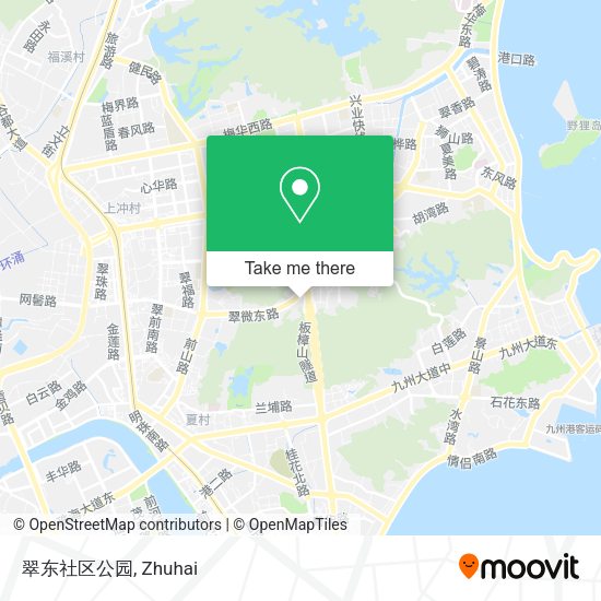 翠东社区公园 map
