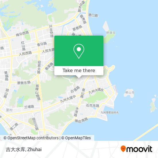 吉大水库 map