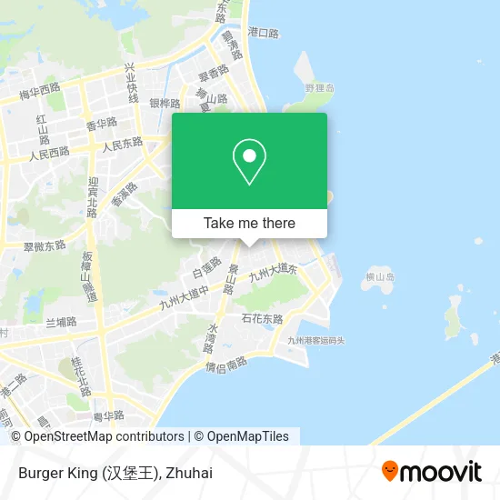 Burger King (汉堡王) map