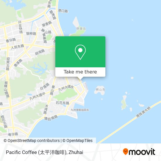 Pacific Coffee (太平洋咖啡) map