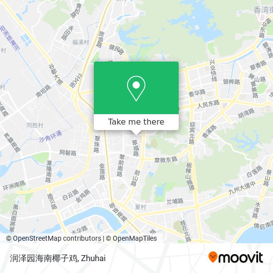 润泽园海南椰子鸡 map
