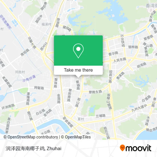 润泽园海南椰子鸡 map