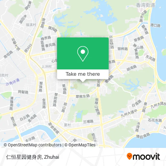 仁恒星园健身房 map