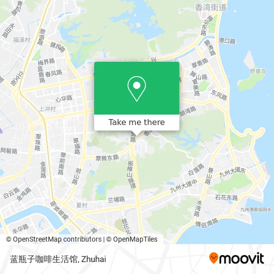 蓝瓶子咖啡生活馆 map