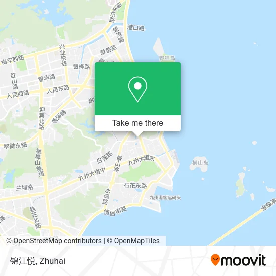 锦江悦 map