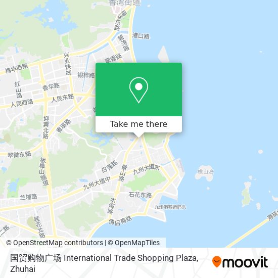 国贸购物广场 International Trade Shopping Plaza map