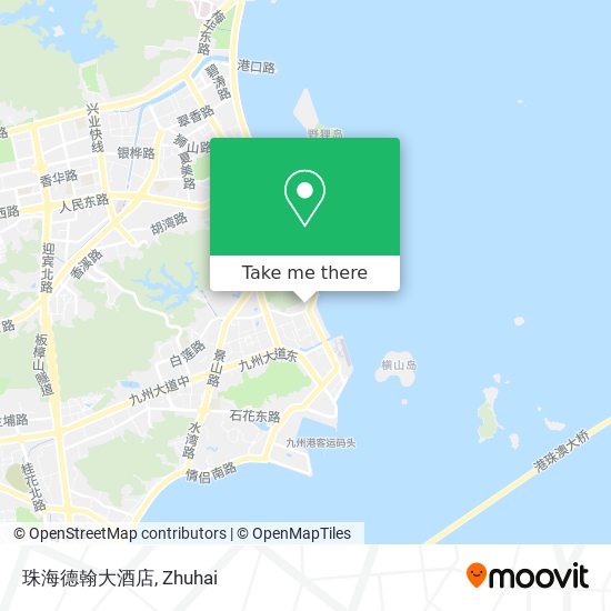 珠海德翰大酒店 map