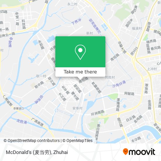 McDonald's (麦当劳) map