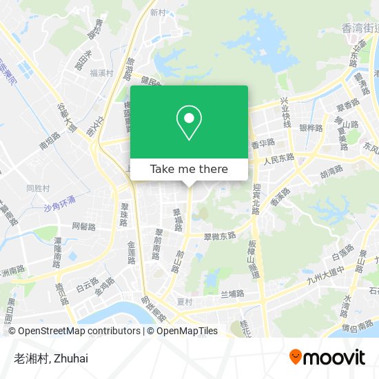老湘村 map