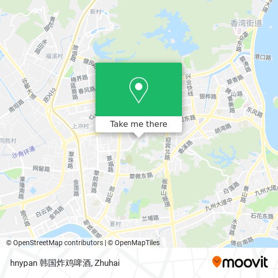 hnypan 韩国炸鸡啤酒 map