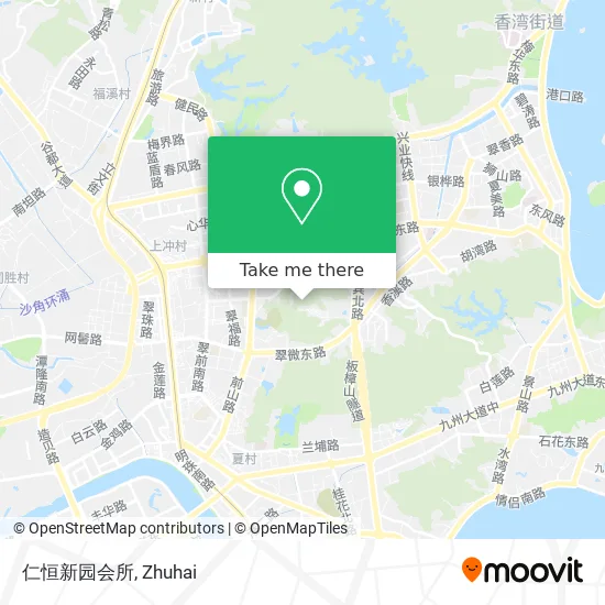 仁恒新园会所 map
