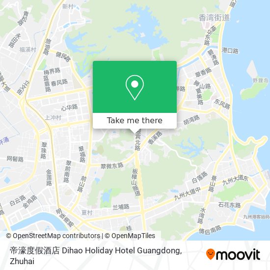 帝濠度假酒店 Dihao Holiday Hotel Guangdong map
