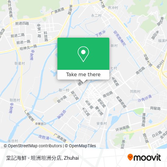 棠記海鮮 - 坦洲坦洲分店 map