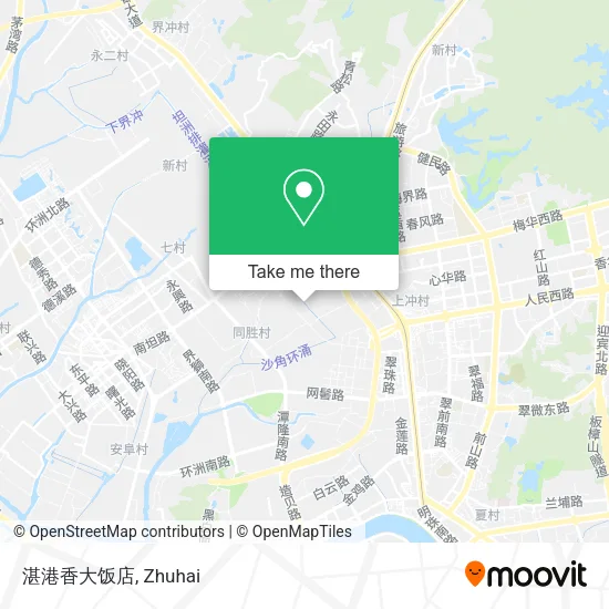 湛港香大饭店 map