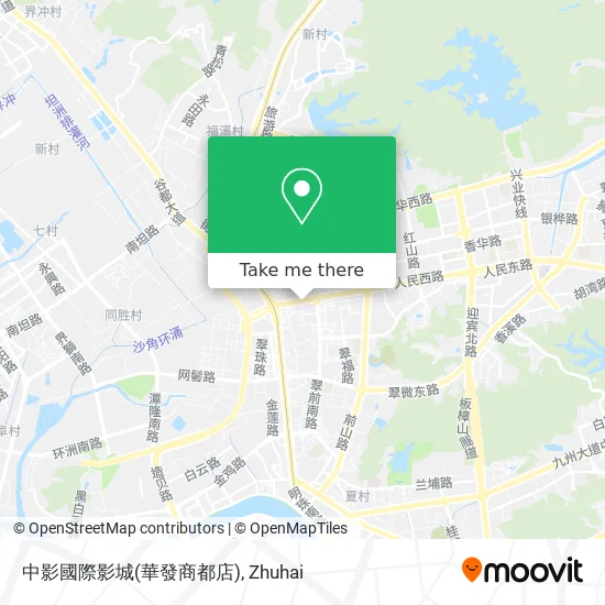 中影國際影城(華發商都店) map