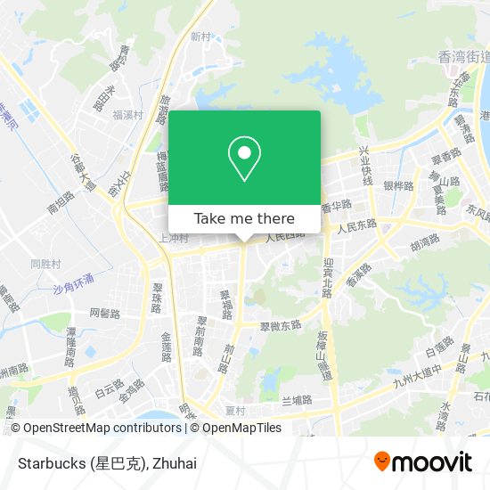 Starbucks (星巴克) map