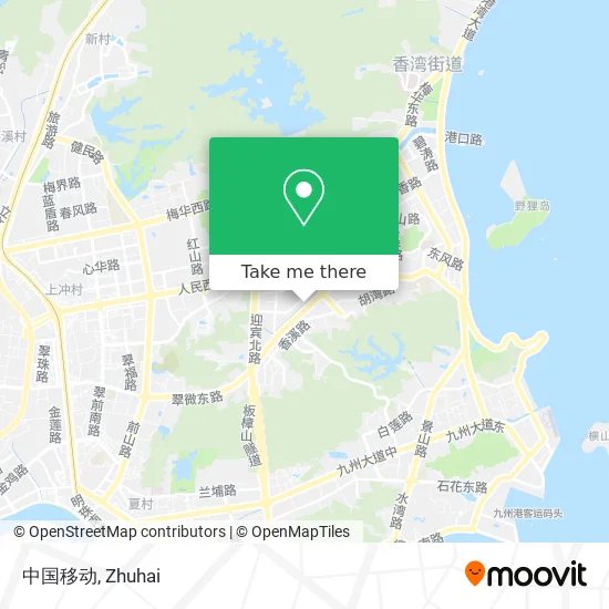 中国移动 map