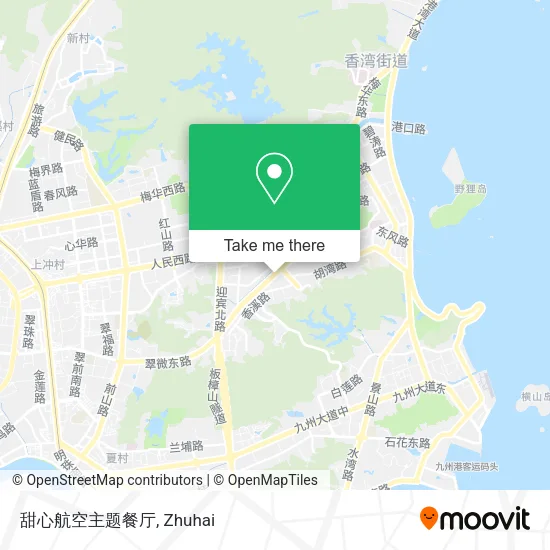 甜心航空主题餐厅 map