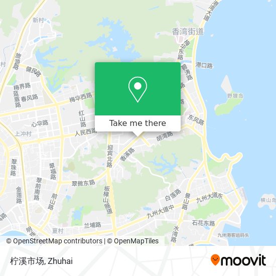 柠溪市场 map