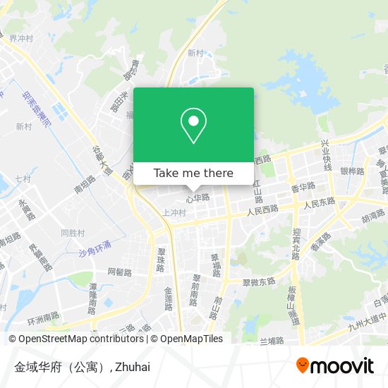 金域华府（公寓） map