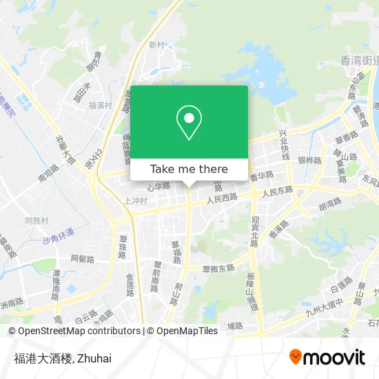 福港大酒楼 map