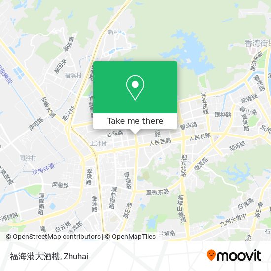 福海港大酒樓 map