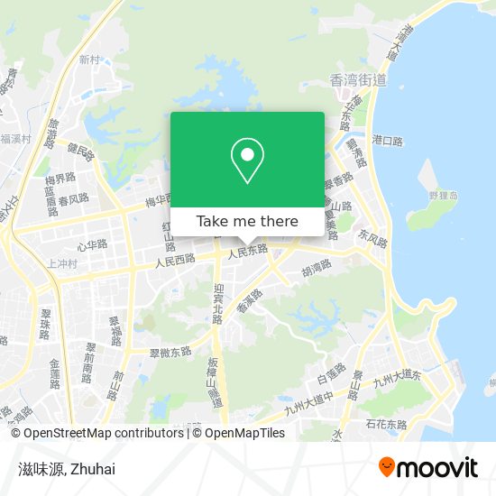 滋味源 map