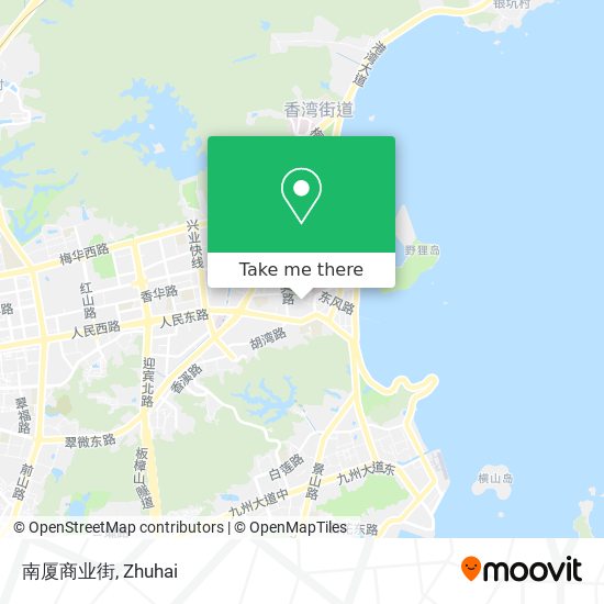 南厦商业街 map