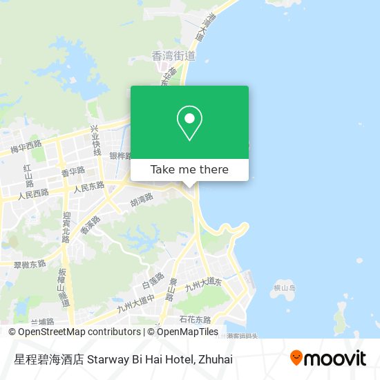 星程碧海酒店 Starway Bi Hai Hotel map
