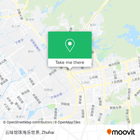 云味馆珠海乐世界 map