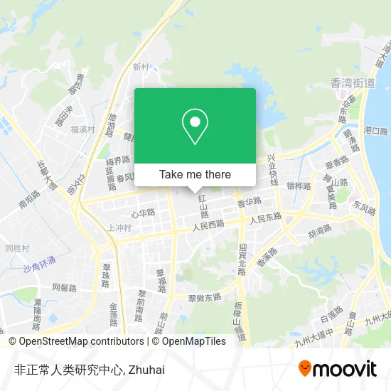 非正常人类研究中心 map