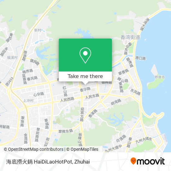 海底撈火鍋 HaiDiLaoHotPot map