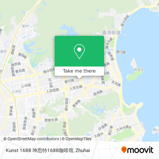 Kunst 1688 坤思特1688咖啡馆 map