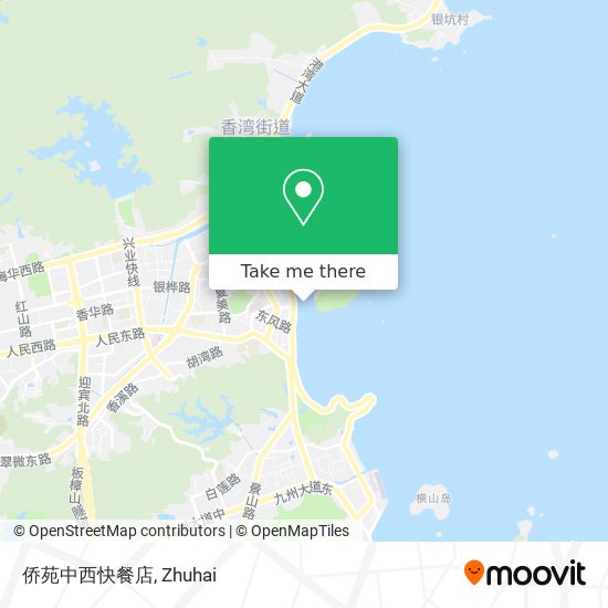 侨苑中西快餐店 map