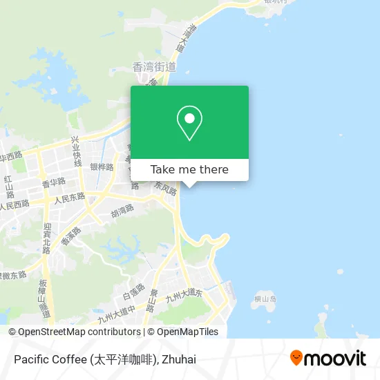 Pacific Coffee (太平洋咖啡) map