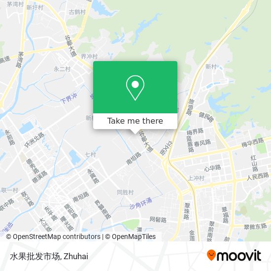 水果批发市场 map