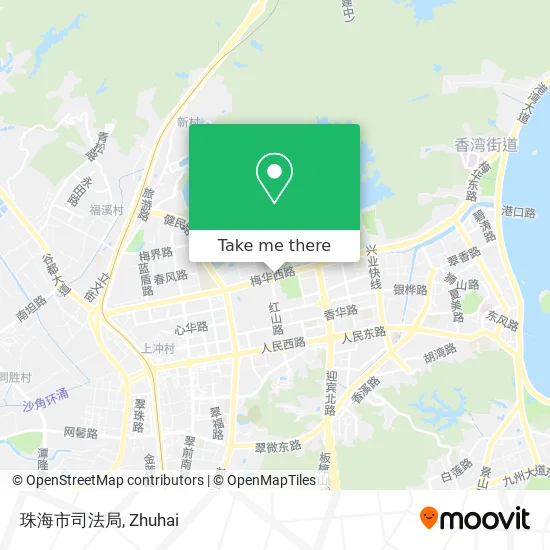 珠海市司法局 map