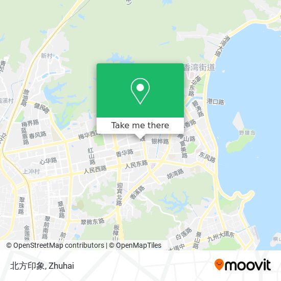 北方印象 map
