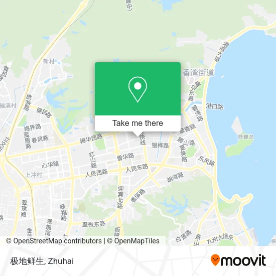 极地鲜生 map