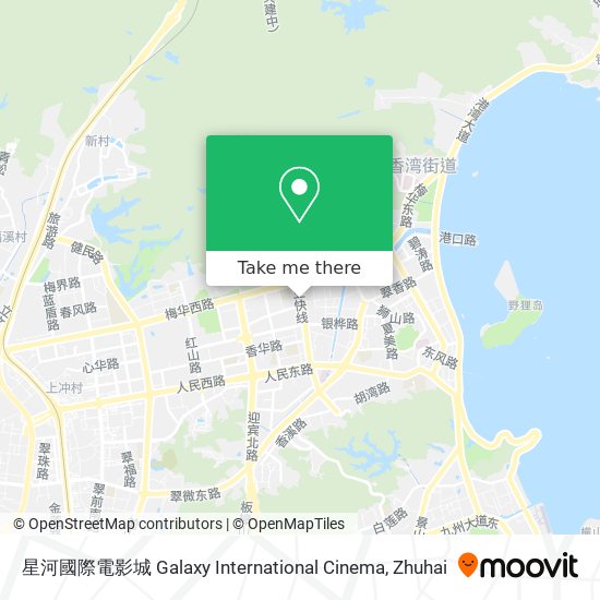 星河國際電影城 Galaxy International Cinema map