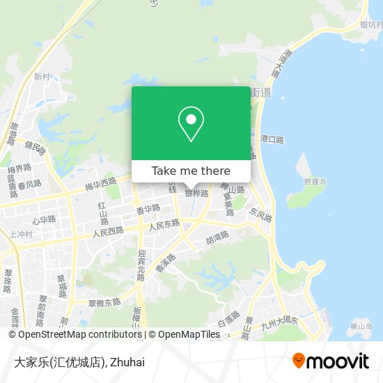 大家乐(汇优城店) map