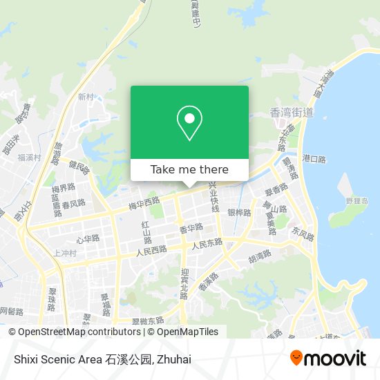 Shixi Scenic Area 石溪公园 map