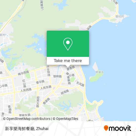 新享樂海鮮餐廳 map