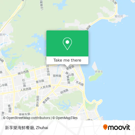 新享樂海鮮餐廳 map