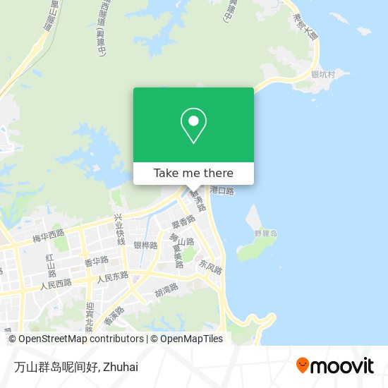 万山群岛呢间好 map