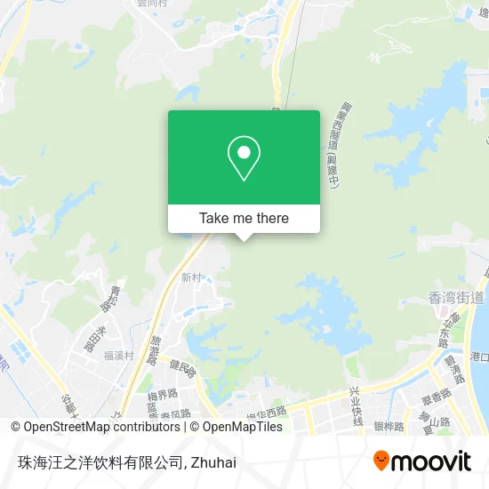 珠海汪之洋饮料有限公司 map